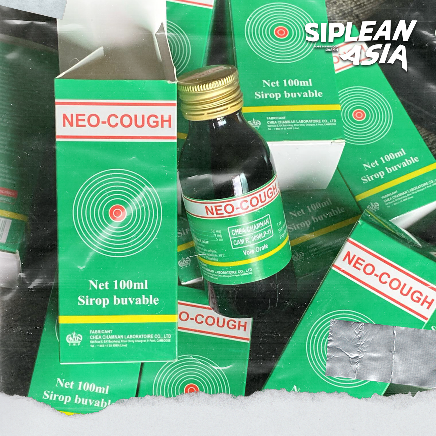 NEO COUGH 100 ml. (Prometh, Codeine)